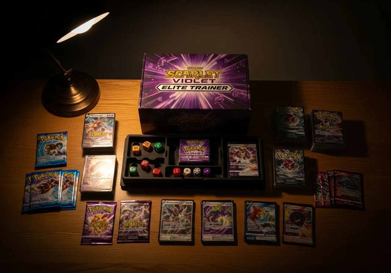 Équipe Le Guide des ETB Pokémon analysant des Elite Trainer Box