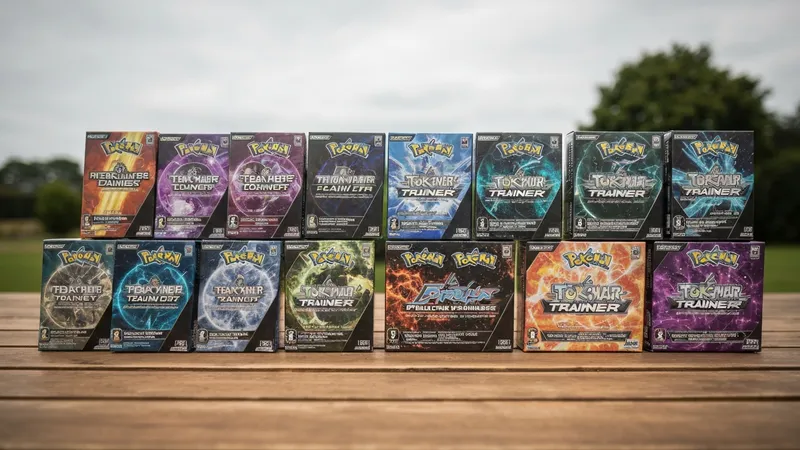 Types d'ETB Pokémon